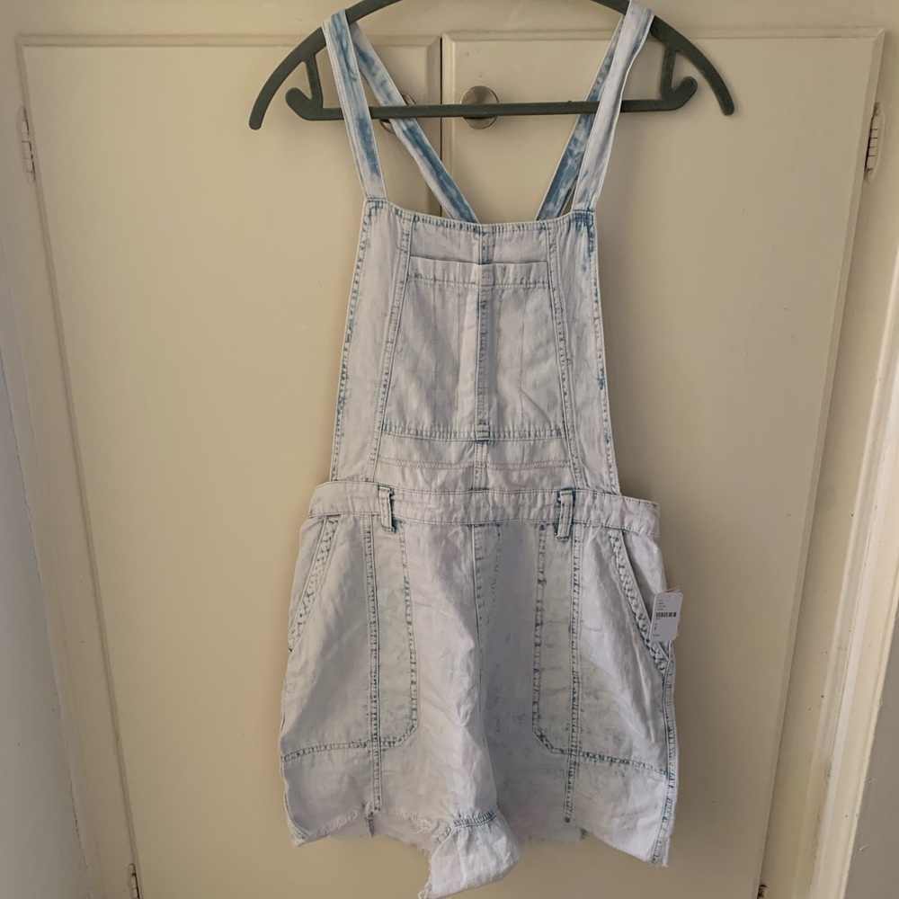 NWT Free People Shorts Overalls